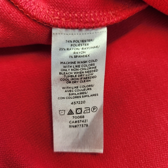 Ann Taylor pink capped sleeve shirt - Picture 3 of 4